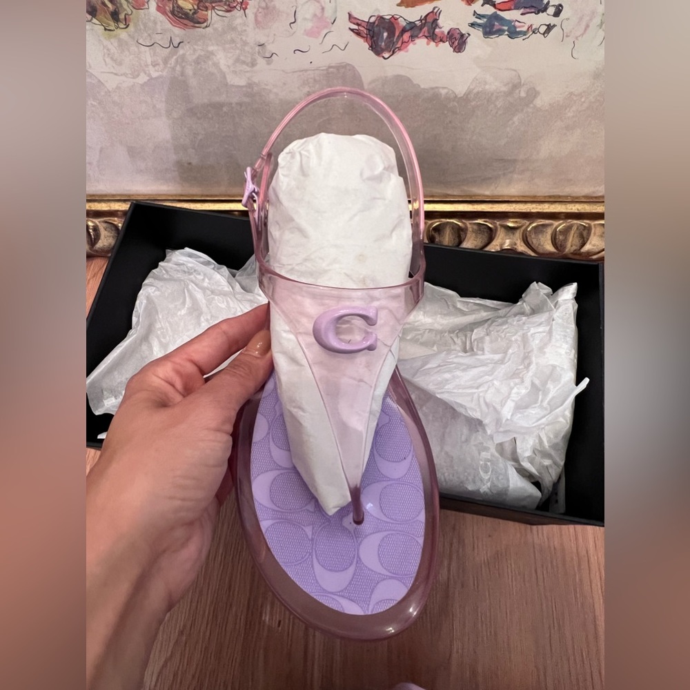 MOVING SALE HUGE DISCOUNTS!! - NWT Coach Natalie Jelly ☂️